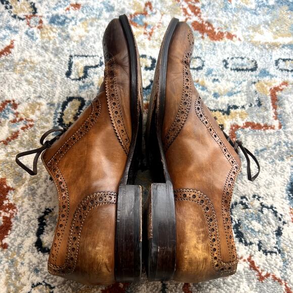 To Boot New York Men’s Leather Oxford Dress Shoes Size 7.5 Brown main image 7